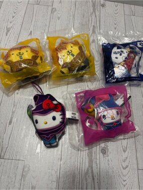Yu-Gi-Oh X Sanrio Hello Kitty and Friends Mc Donalds Plush Toys